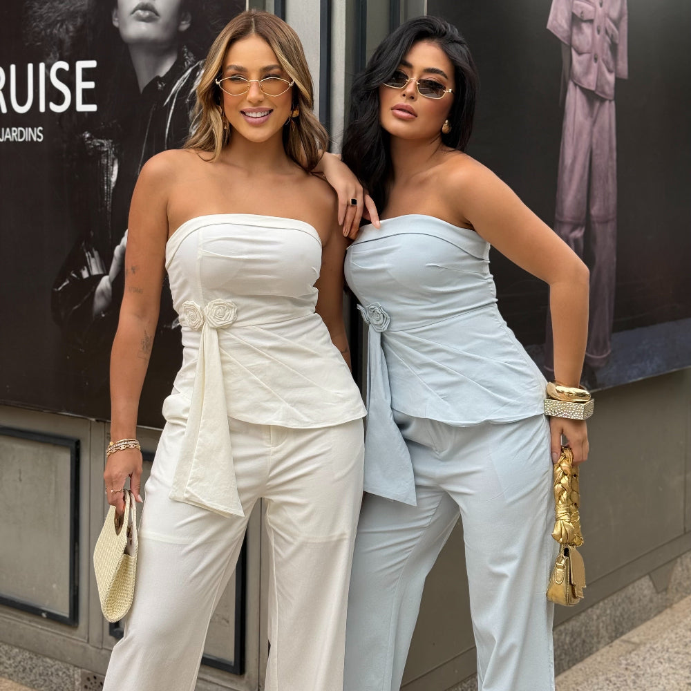 Conjunto Lírio Branco