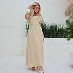 Vestido Longo Elegância Serena